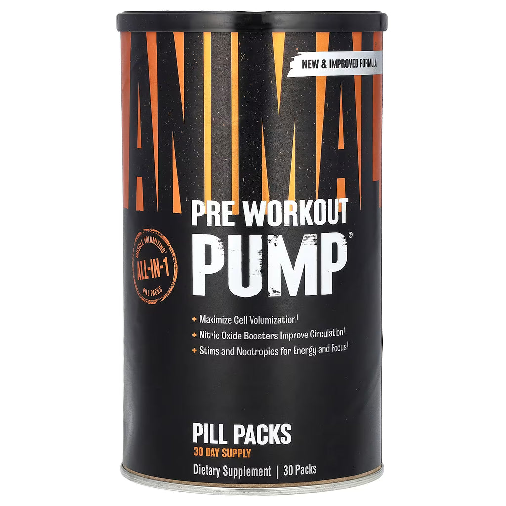 Animal | Pre Workout Pump, Pill Packs