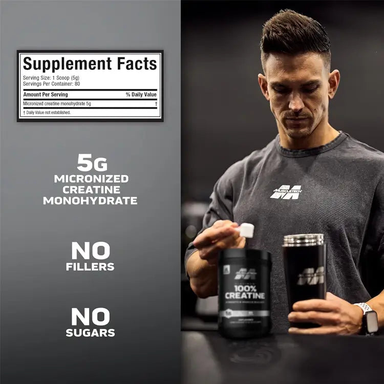 Muscletech | Platinum 100% Creatine | 400 Gram