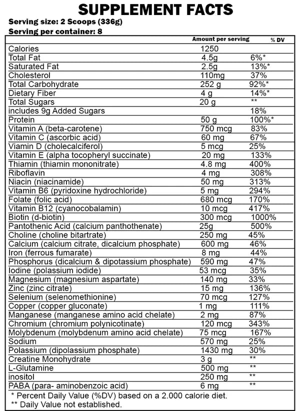 Optimum Nutrition | Serious Mass 6lbs